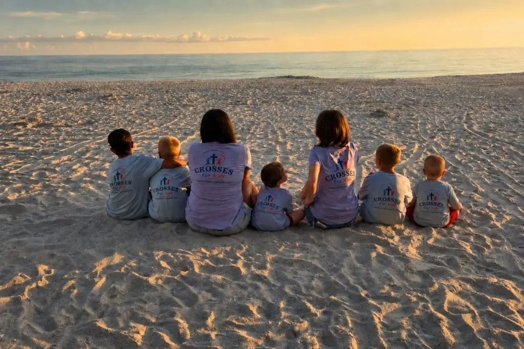 Crosses for Kids On the Beach Hero Shot